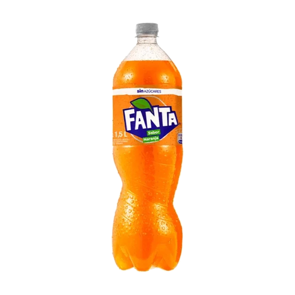 Refresco Fanta Zero Descartable 1.5Lt