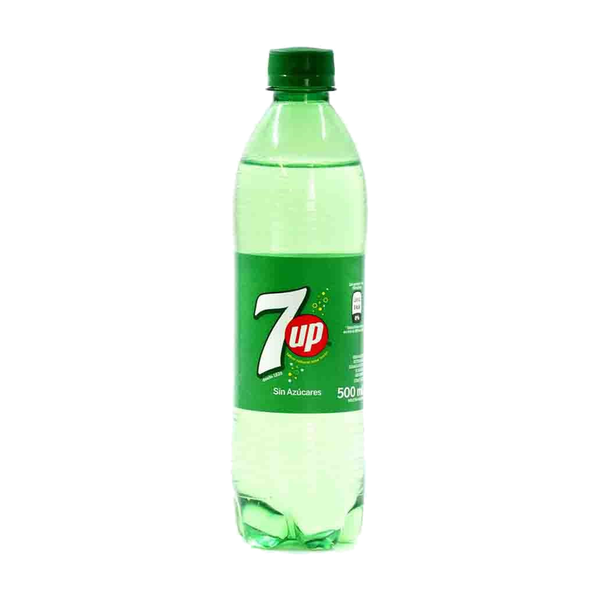 REFRESCO SEVEN UP SIN AZÚCAR 500CC
