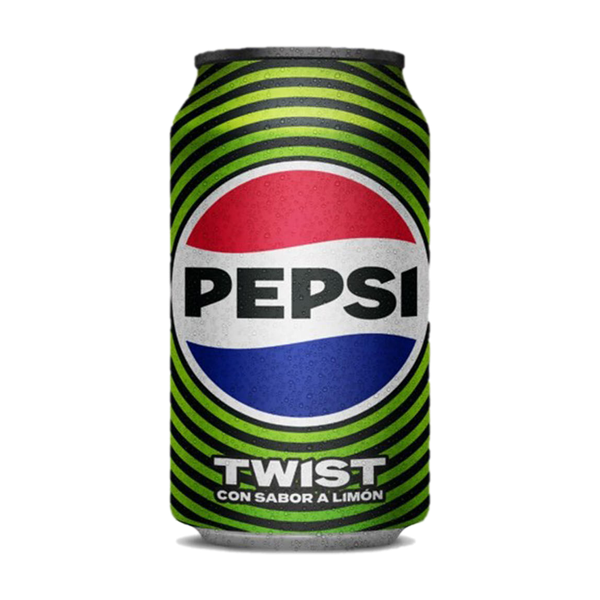 Refresco Pepsi Black Twist Sabor A Limon Lata 354cc