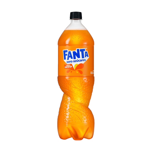 Bebida Fanta Naranja Zero Azucares Zero 1.5lt