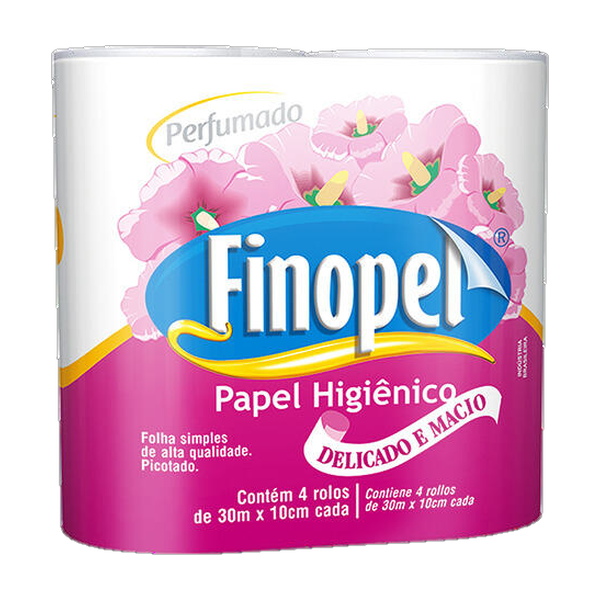 Papel Higiénico Hoja Simple Perfumado