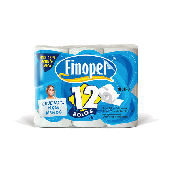 Papel Higiénico Finopel Neutro